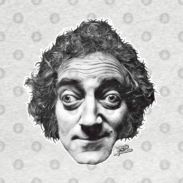 Marty Feldman Head by darklordpug